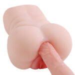 Realistic pink pussy sex toy for adult pleasure and intimacy.