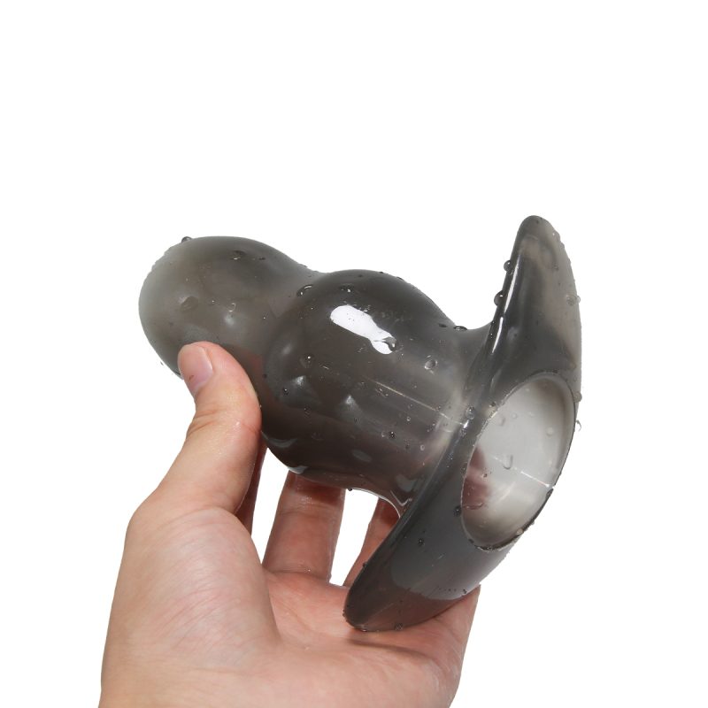 Waterproof silicone male masturbator for intimate pleasure, flexible and realistic design for adults.