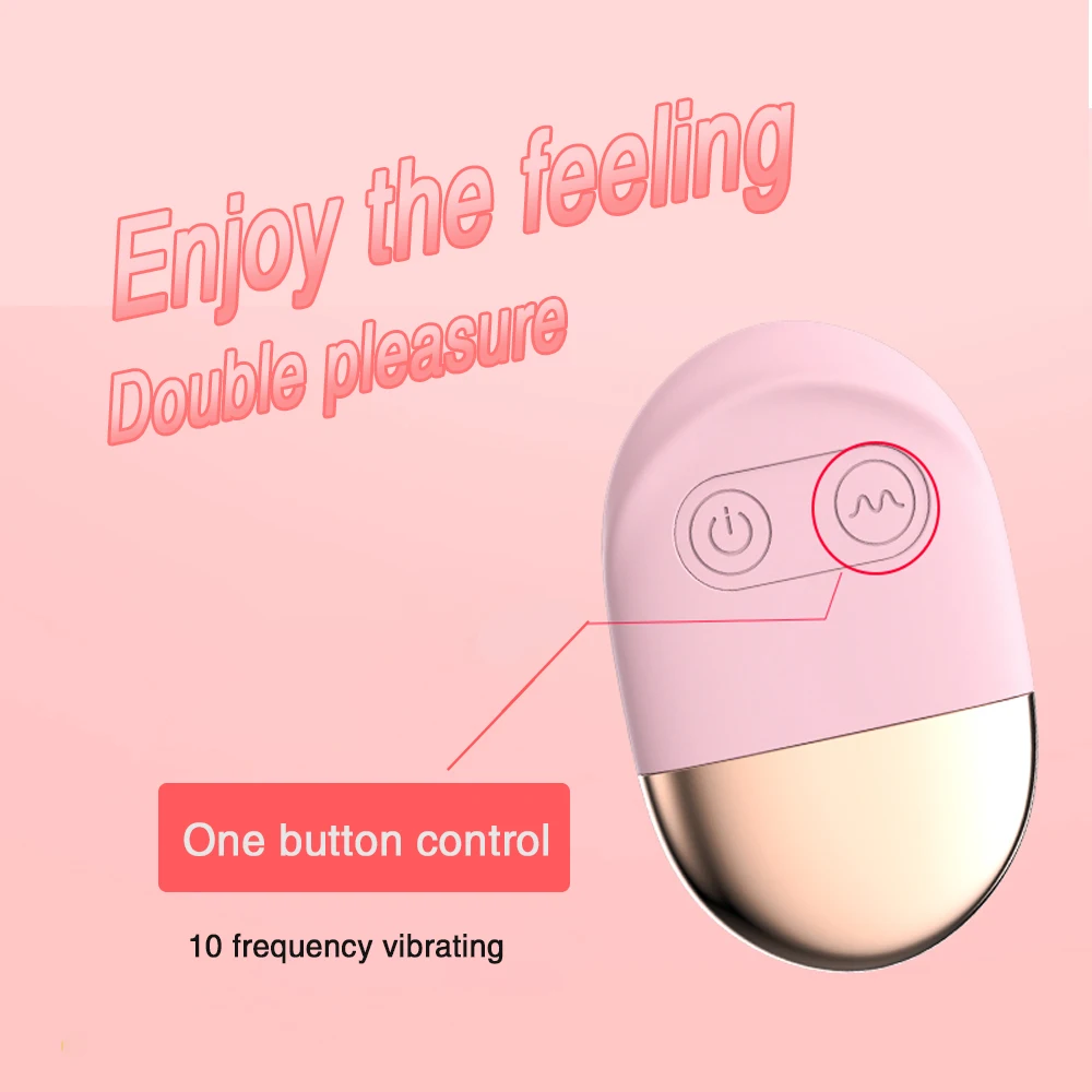 Vibrator sex toy with remote control, 10 vibration modes, for pleasure and intimacy enhancement.