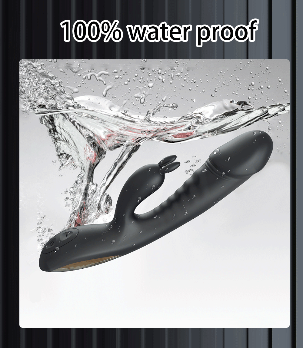 Rabbit Vibrator for Women Powerful G Spot Female Clitoris Stimulator Rechargeable Vibrating Silent Sex Toy