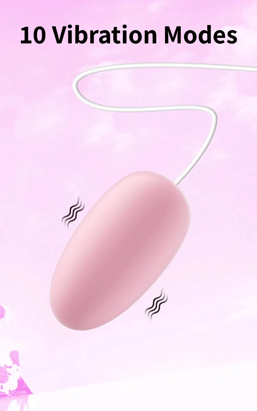 Pink vibration sex toy with multiple modes for enhanced pleasure.