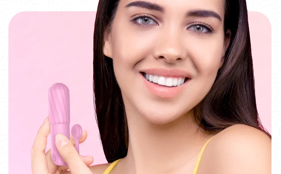 LETTURN Vibrator Clitoris and G Spot Nipple Stimulator Vibrator Massager Bullet Vibrating Vagina Dildo USB Rechargeable Portable