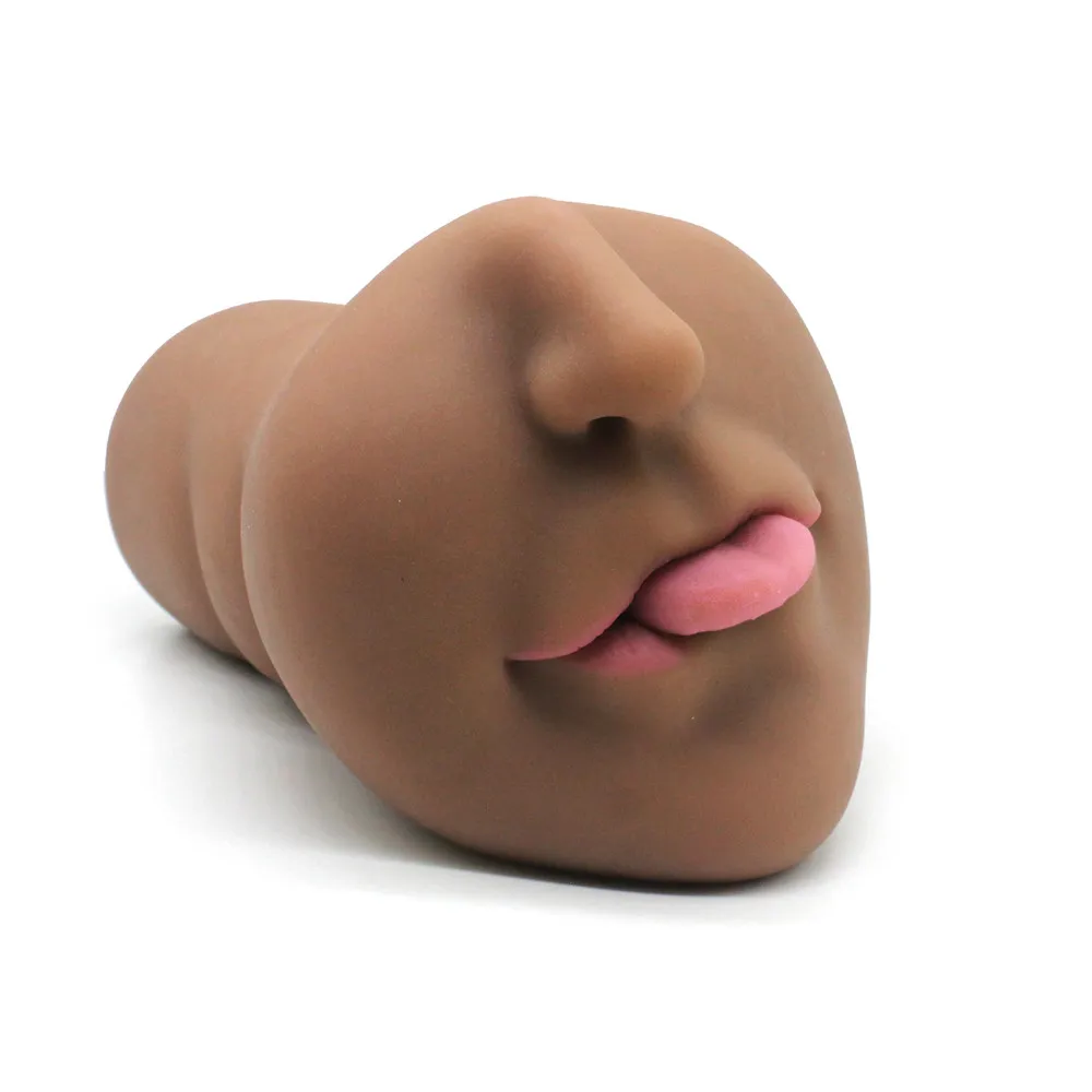 CalExotics Brown Stroke It Mouth Masturbator