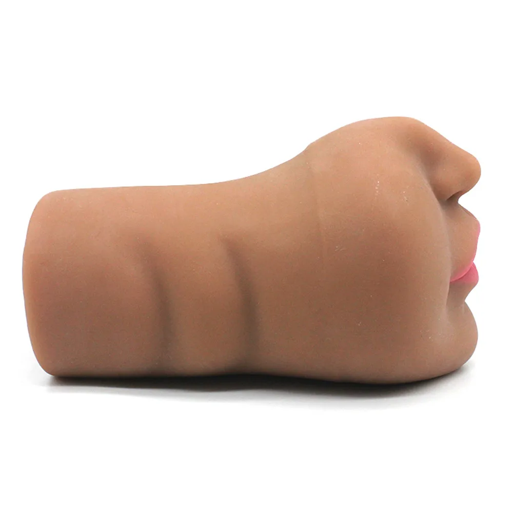 CalExotics Brown Stroke It Mouth Masturbator