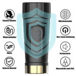 Advanced personal massager with multiple modes and waterproof design.