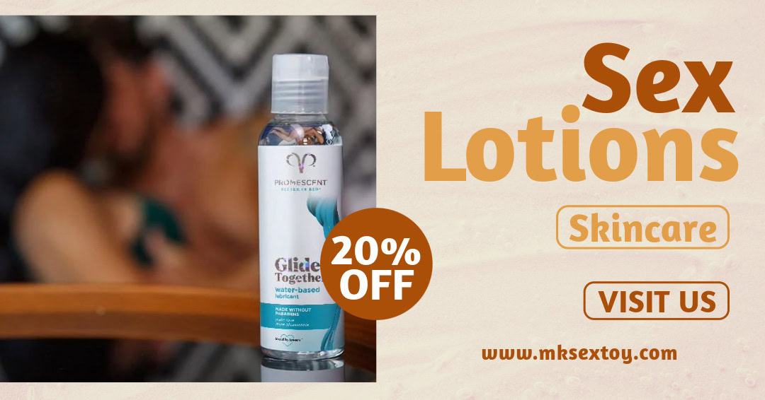 Water-based sex lubricant bottle for intimacy enhancement.