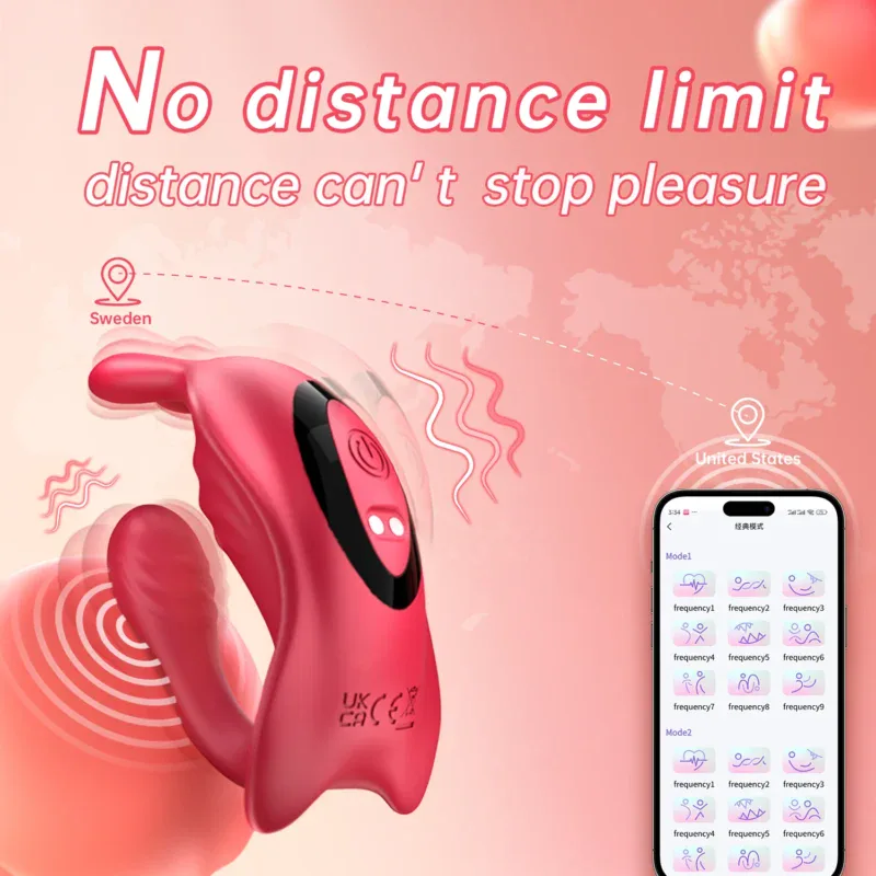 Versatile sex toy with remote control, designed for intimate pleasure, suitable for use anywhere wit.