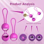 Vibrating Kegel Balls for vaginal exercise and pleasure.