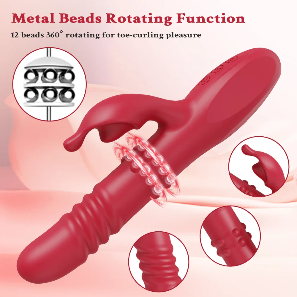 Thrusting Rabbit Vibrator with G-Spot Roller and Suction kf S5f183afcff9f430db942a56c20e866e5b 28 kf S5f183afcff9f430db942a56c20e866e5b