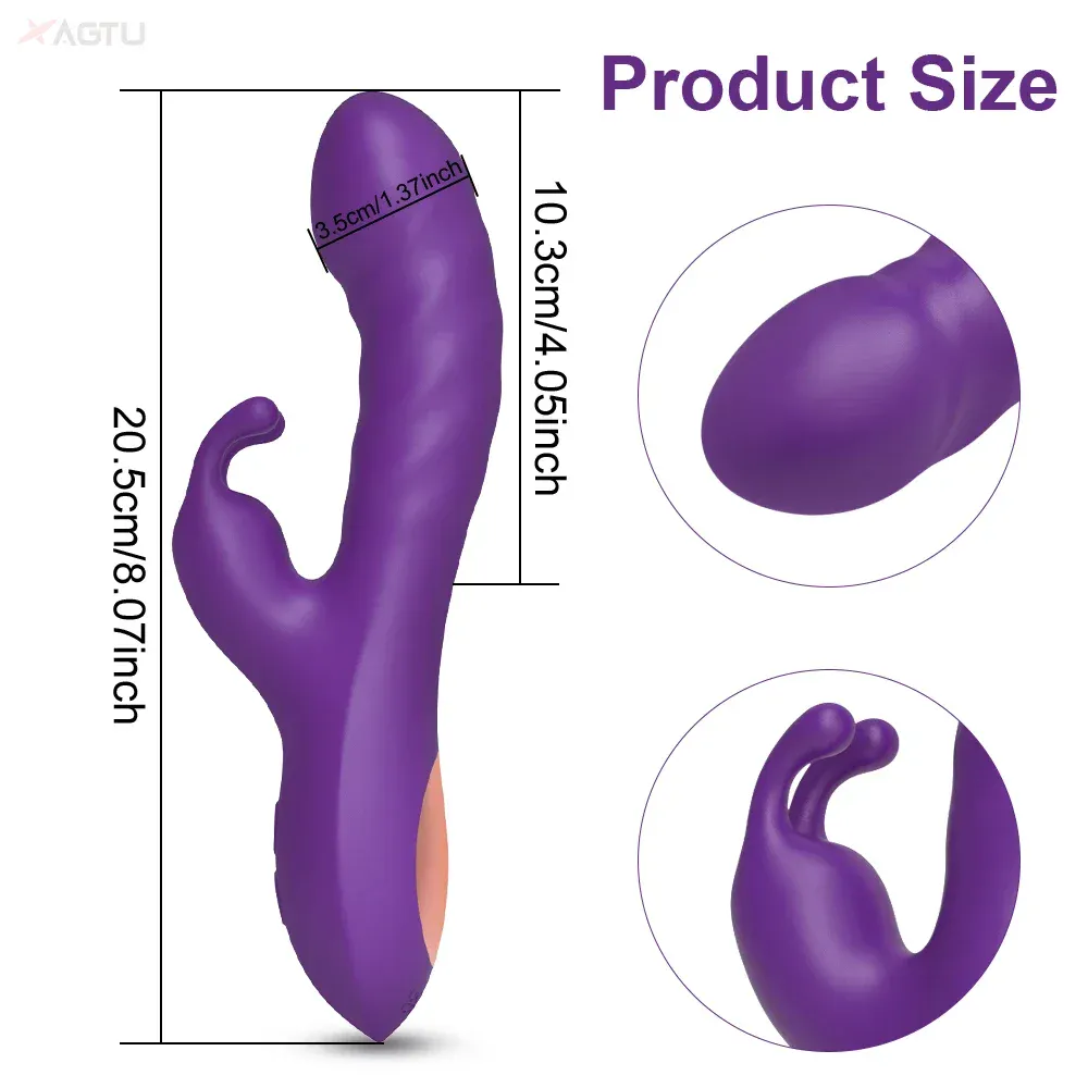 10-Mode Silicone Rabbit Vibrator for G-Spot and Clitoral Bliss kf Sa8daa006eca947a79c67309da26e1733c 40 kf Sa8daa006eca947a79c67309da26e1733c