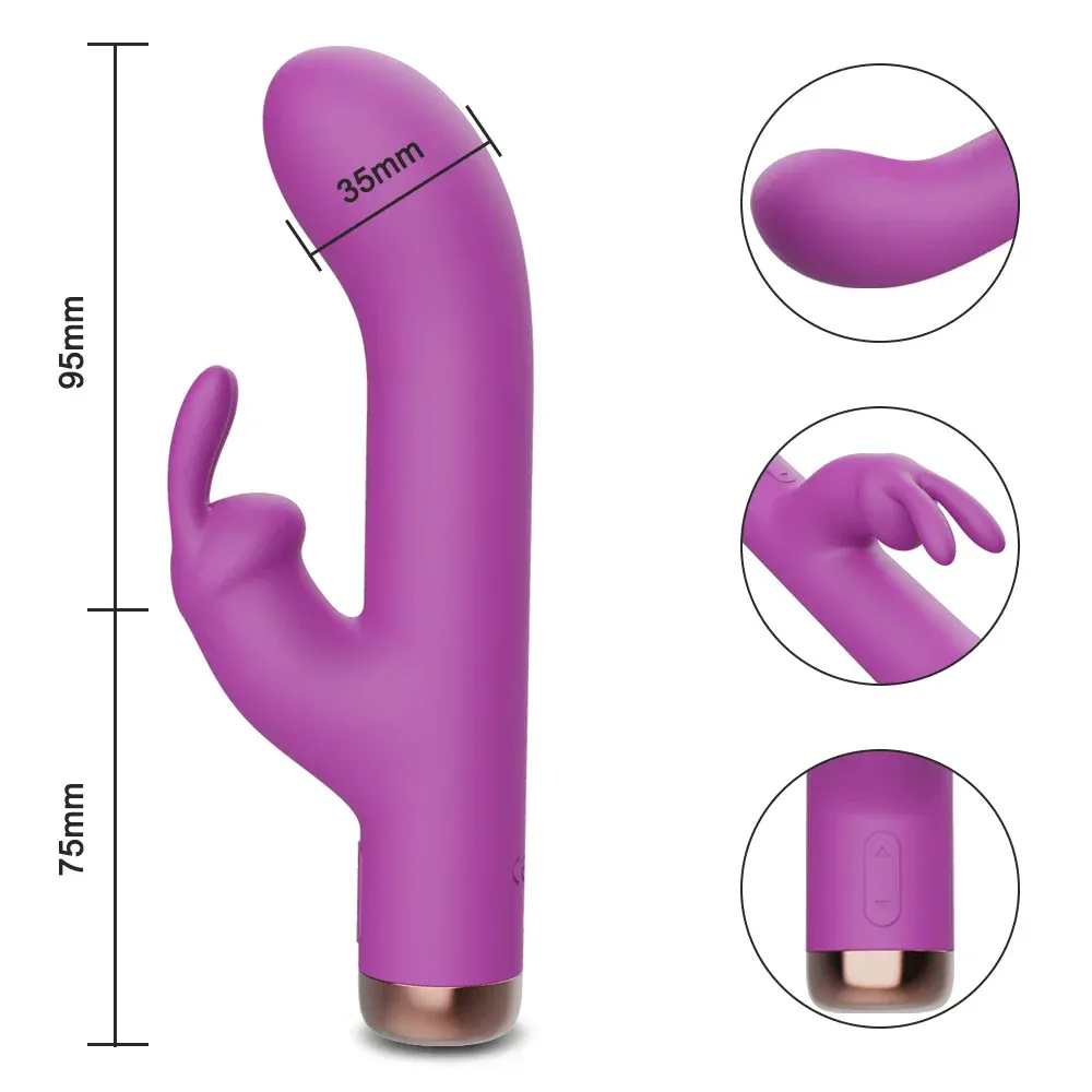 10-Mode Silicone Rabbit Vibrator for G-Spot and Clitoral Bliss kf Sff08da4c31584f8fafd9cd59a69887b38 43 kf Sff08da4c31584f8fafd9cd59a69887b38