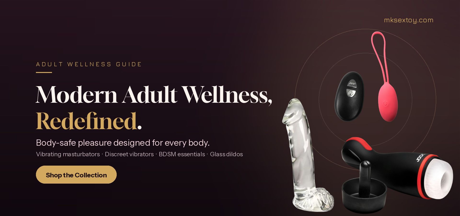 Adult wellness sex toys for modern pleasure and comfort.
