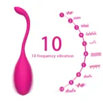 Vibrator with 10 vibration modes and adjustable intensity levels for personalized pleasure.