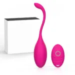 Vibrating sex toy with remote control, designed for enhanced pleasure and intimacy.