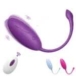 Wireless remote control vibrator for enhanced pleasure and convenience.