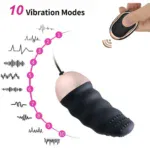 Wireless Remote Control Vibrator with 10 Modes.