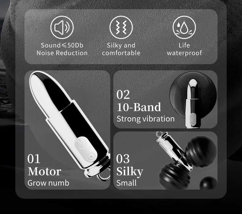 Silver Bullet Vibrator Necklace Mini Wearable G-Spot Toy kf Sc5d2fd1d120c49f89ee582b6a41882a18 23 kf Sc5d2fd1d120c49f89ee582b6a41882a18