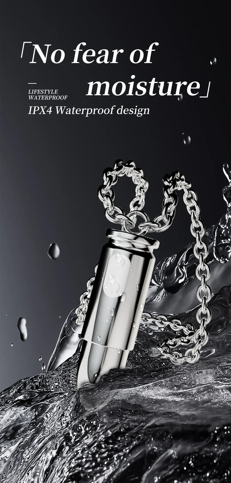 Silver Bullet Vibrator Necklace Mini Wearable G-Spot Toy kf Se15d3e47ddce4eeda68acb6bca523eadu 24 kf Se15d3e47ddce4eeda68acb6bca523eadu