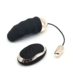 Wireless vibrating sex toy with remote control for enhanced pleasure.
