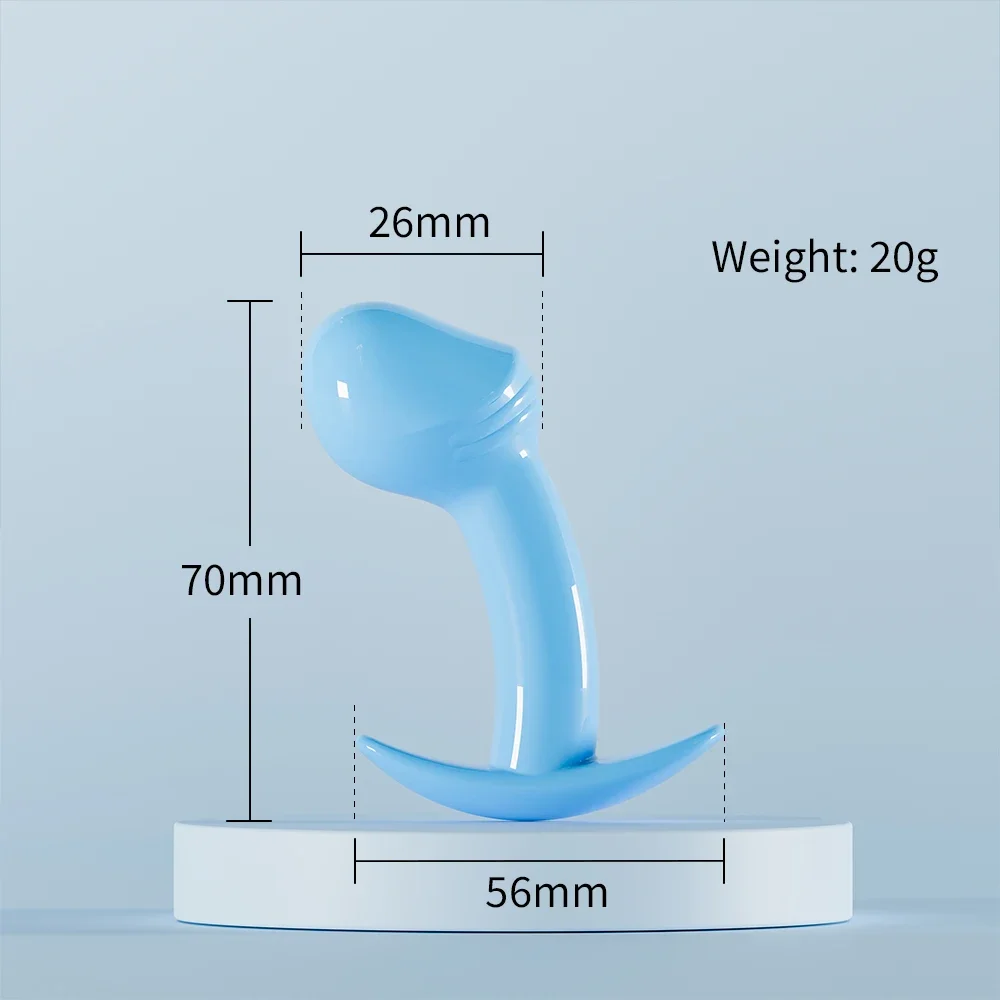 Graduated 3 Piece Soft Jelly Anal Plug Set for Starters 15