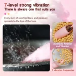 Wireless remote control love egg vibrator with loop cord for strong vibrations.