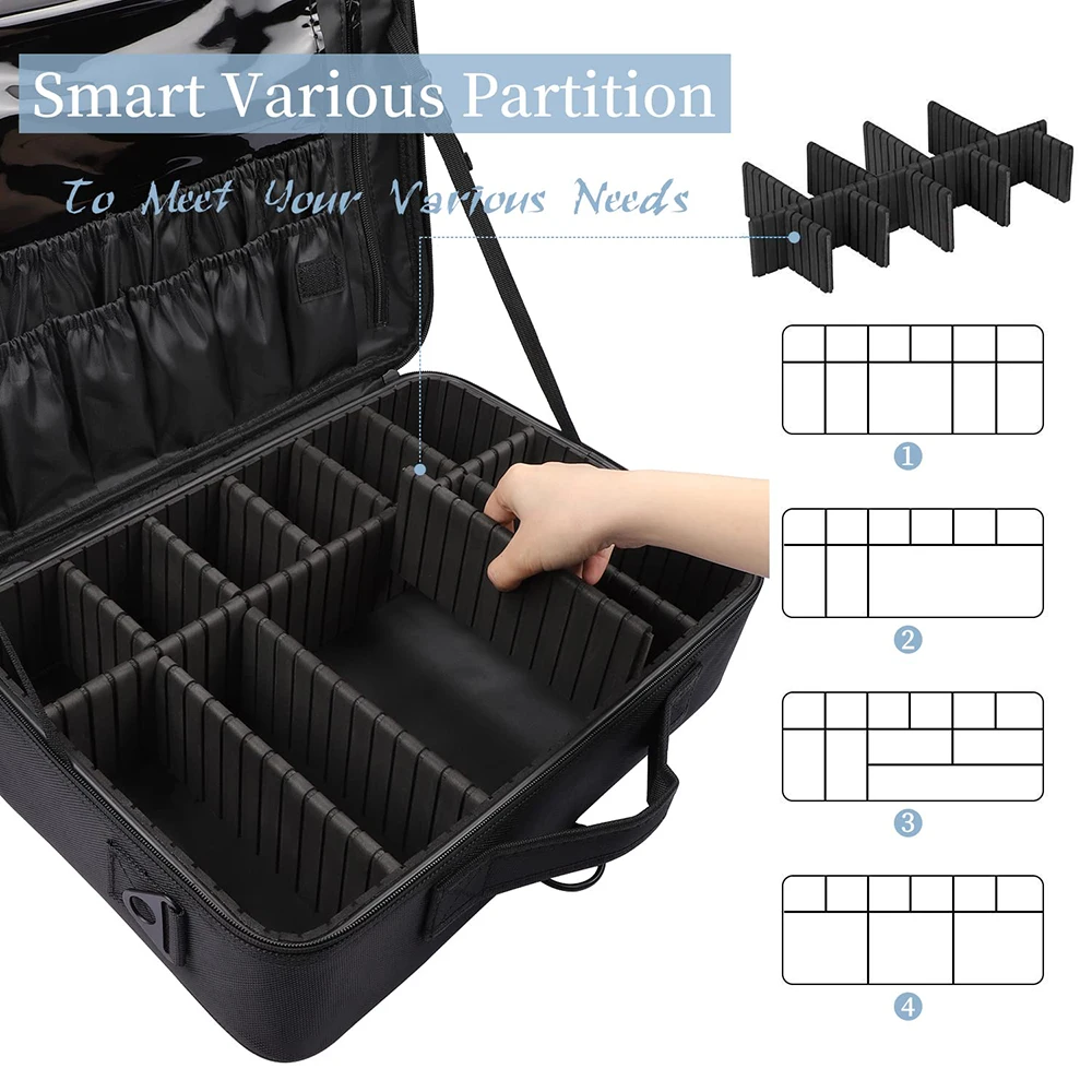 Sex Toy Storage Bag with Organiser Pockets and Handle 6